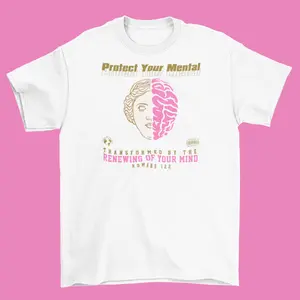 P.Y.M Youth Gold Drop T-Shirt White (special)