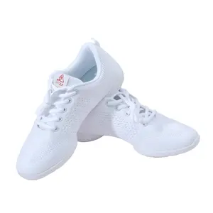 Sky - White Split Sole Unisex Dance Sneaker