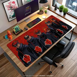 Anime Gaming Desk Mat, Ninja Clan Desk Mat Accessory