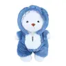 13-inch Kawaii Teddybear Stuffed Animal Toy - Removable Hoodie, Movable Legs, Soft Cuddly Stuffedtoy - GF Gift, Teen Girls Gifts for Birthdays, House Decoration