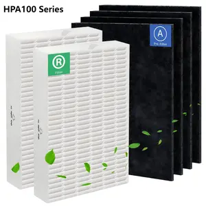 HEPA Filter Replacement, Air Filters R with Carbon Pre-Filters A for Honeywell HPA100/HPA200/HPA300 Series