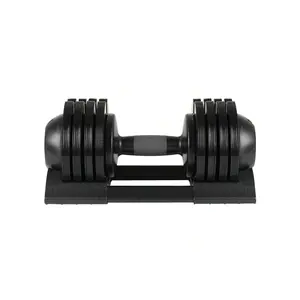 Fitness equipment  Adjustable Dumbbells 52LBS Free Dumbbell Weight Adjust With Anti Slip Handle Steel Plastic Ideal For Full Body Home Gym Outdoor agility training