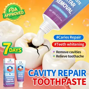 ZKRICARO Cavity Repair Toothpaste - FDA Certified Enamel Strengthening Tartar Removal Herbal Ingredients Fresh Breath Oral Health