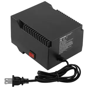 VEVOR Wood Burning Kit, 200~700 ° C Adjustable Temperature with Display, Dual Output Port with 2 Pyrography Pens, 23 Wire Nibs, 4 Wood Chip, 1 Pen Holder, 1 Screwdriver, 1 Knife, 1 Tweezers, 1 Sponge