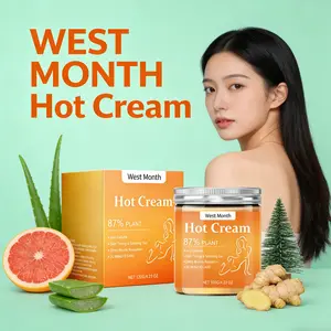 WEST MONTH Hot Cream - Ginger Grapefruit Slimming Firming Fat Burning Body Cream