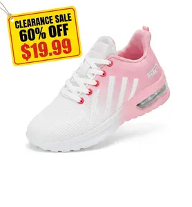 [CLEARANCE SALE] Women's Air Cushion Running Shoes, Comfortable Standing All Day Work Shoes, Lightweight Breathable Gym Walking Sneakers, Active Duty Nursing Shoes
