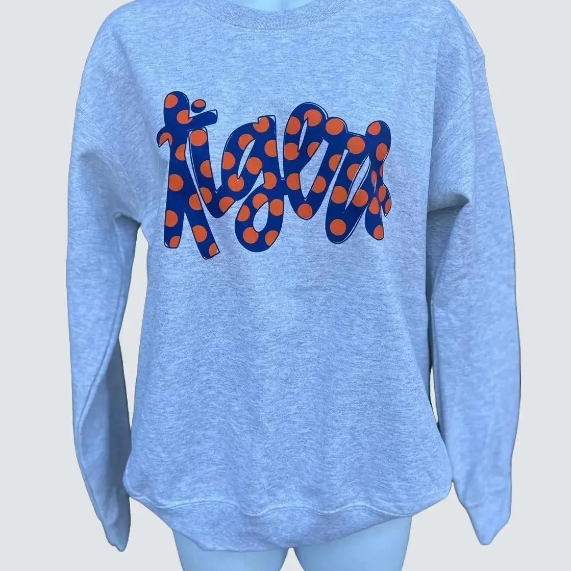 Tigers Screen Print Sweatshirt - Casual Unisex Sweatshirt- Available in Multiple Colors