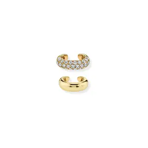 Mod Ear Cuff Set Gold