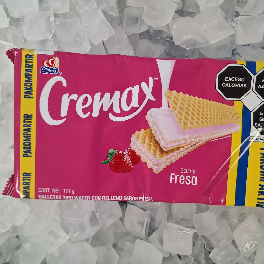Gamesa Cremax, Strawberry-Flavored Snack Pack, 5-Count