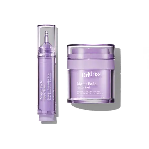 Major Fade Discoloration Duo - Daily Serum & Vitamin C Hydrating Moisturizer for Fading all Types of Discoloration