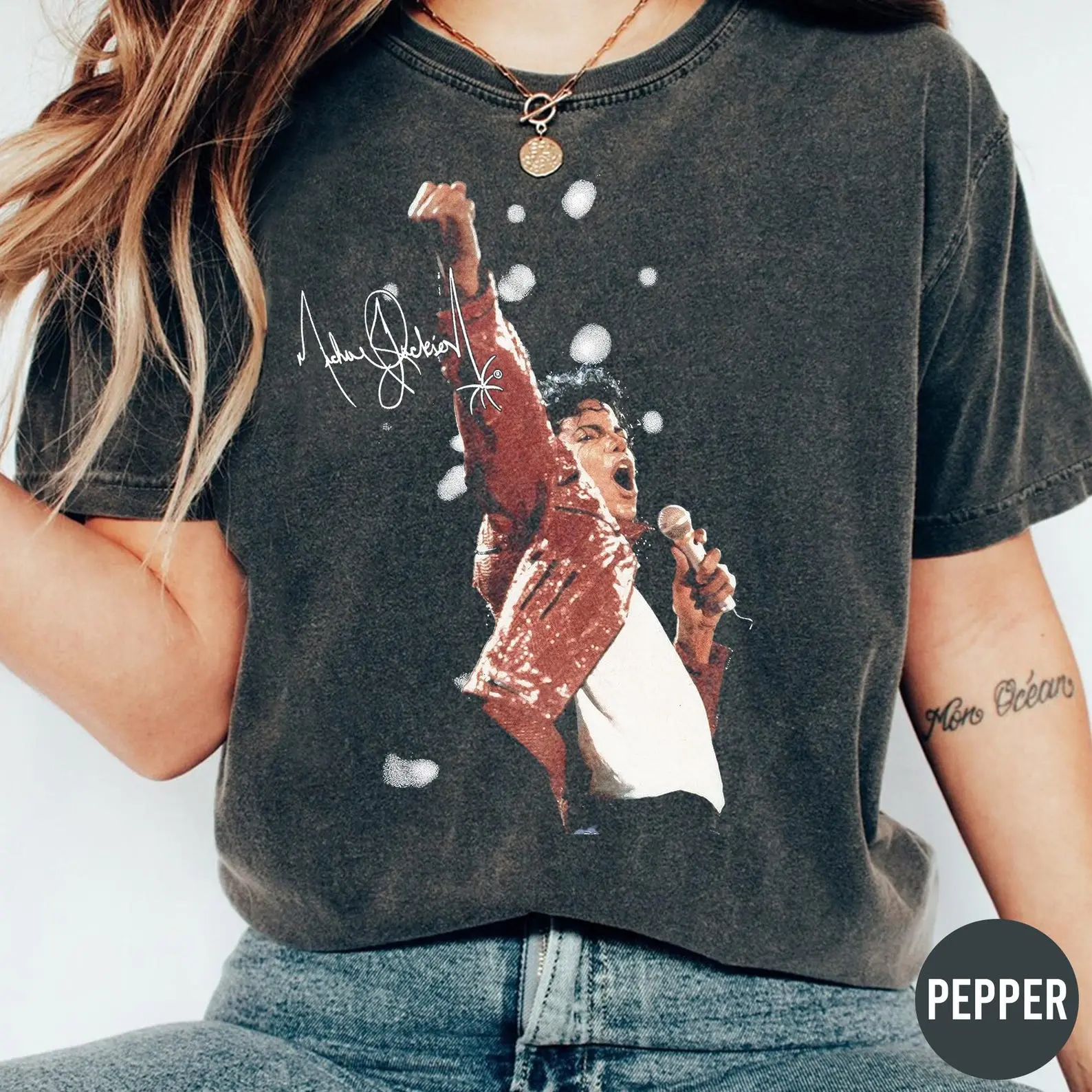Michael Jackson Bad World Tour 1987 T-Shirt, Vintage Concert Tee, Retro Bootleg Music Shirt, King Of Pop Unisex Fan Gift