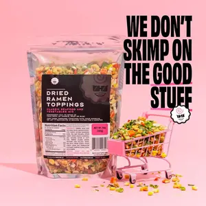 Delicious Dried Ramen Toppings  Classic Seafood  Mix (14oz)