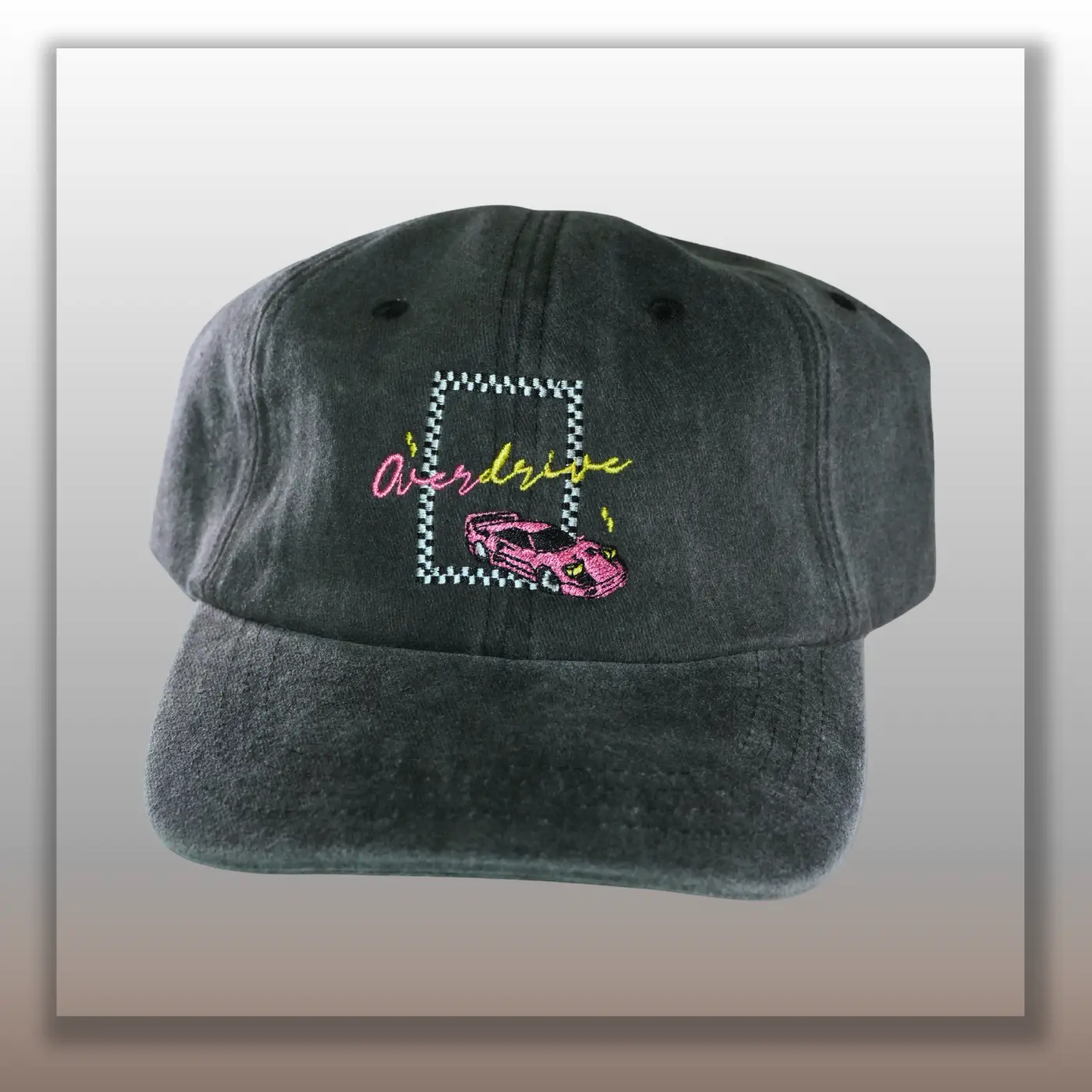 Overdrive Dad Hat (Electric Pink)