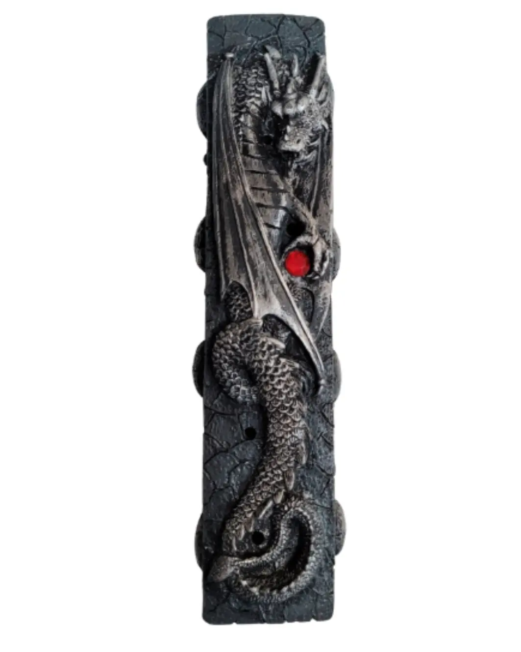 INCENSE BURNER DRAGON & RUBY