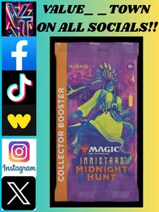 MAGIC THE GATHERING INNISTRAD MIDNIGHT HUNT COLLECTOR PACK !!! **RIPPED OR SHIPPED LIVE**