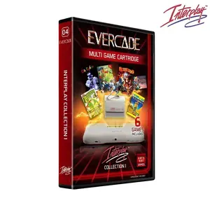 Evercade Interplay Cartridge 1 -  Battle Chess, Boogerman, Clay Fighter, Earthworm jim,  Incantation, Titan