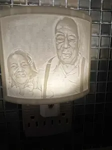 Custom Night Shade- 3D Printed