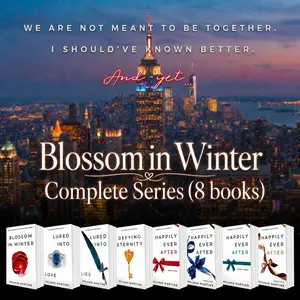 Blossom in Winter Complete Series 8-Book Set by Melanie Martins: Forbidden Romance Paperback Collection with Petra & Alexander’s Emotional Age-Gap Love Story, Family Secrets, Billionaire Drama & HEA Novellas