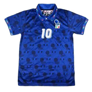 Italy 1994 Retro Soccer Jersey – Baggio #10 Tribute