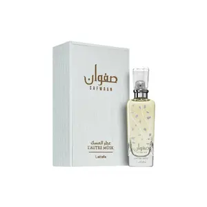Lattafa Safwaan L'autre Musk for Unisex Eau de Parfum Spray, 3.4 Ounce