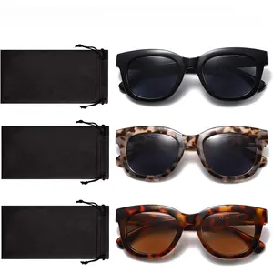 3 Pack Reader Sunglasses Women with UV400 Protection Classic retro style frames for outdoor reading