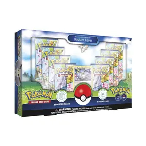 Pokémon GO Premium Collection—Radiant Eevee (Includes 8 Booster Packs + 1 Promo)