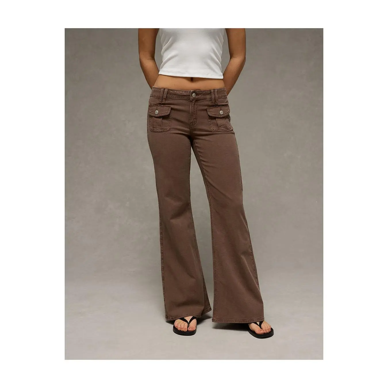 AE Stretch Low-Rise Flare Pant