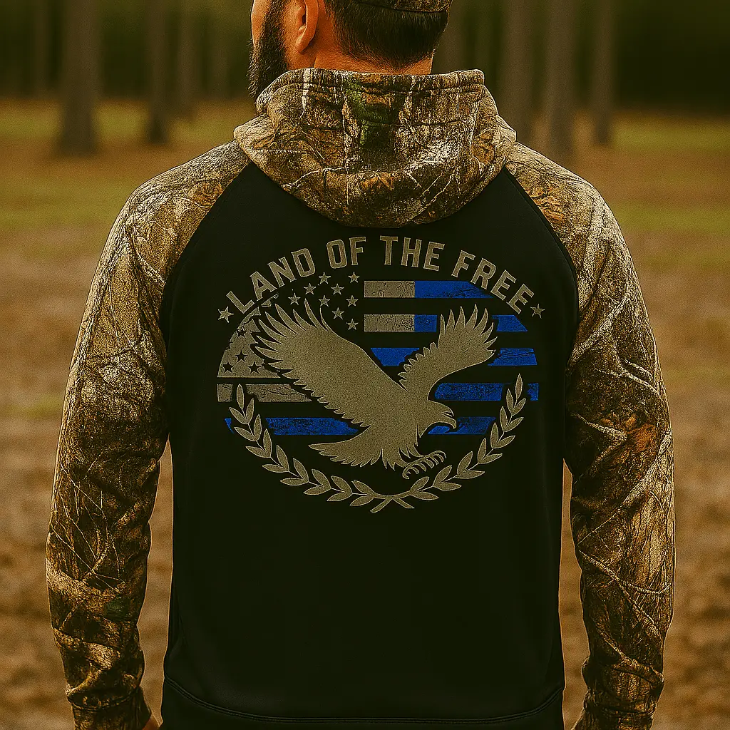 Russell Outdoors Realtree Land Of The Free Hoodie
