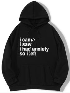 letter print drawstring drop shoulder graphic hoodie, pocket hooded sweatshirt jumper for outdoor streetwear, women clothing