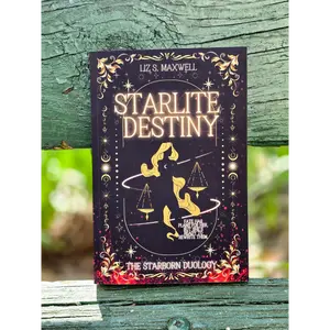 Liz & Maxwell Starlite Destiny Paperback Signed - The Starborn Duology book 1