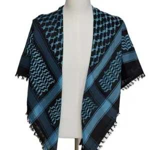 Ahla Shabab Black & Light Blue Hatta/Kuffiyeh