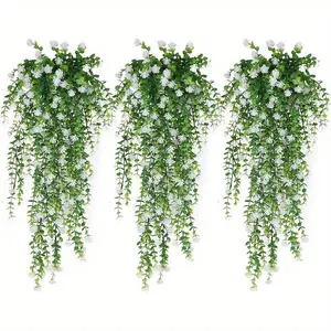 Artificial Ivy Vine, Fake Hanging Plant, Fake Ivy Vine Garland, Decorative Plants for Home Party Wedding, Home Decor, Fruit
