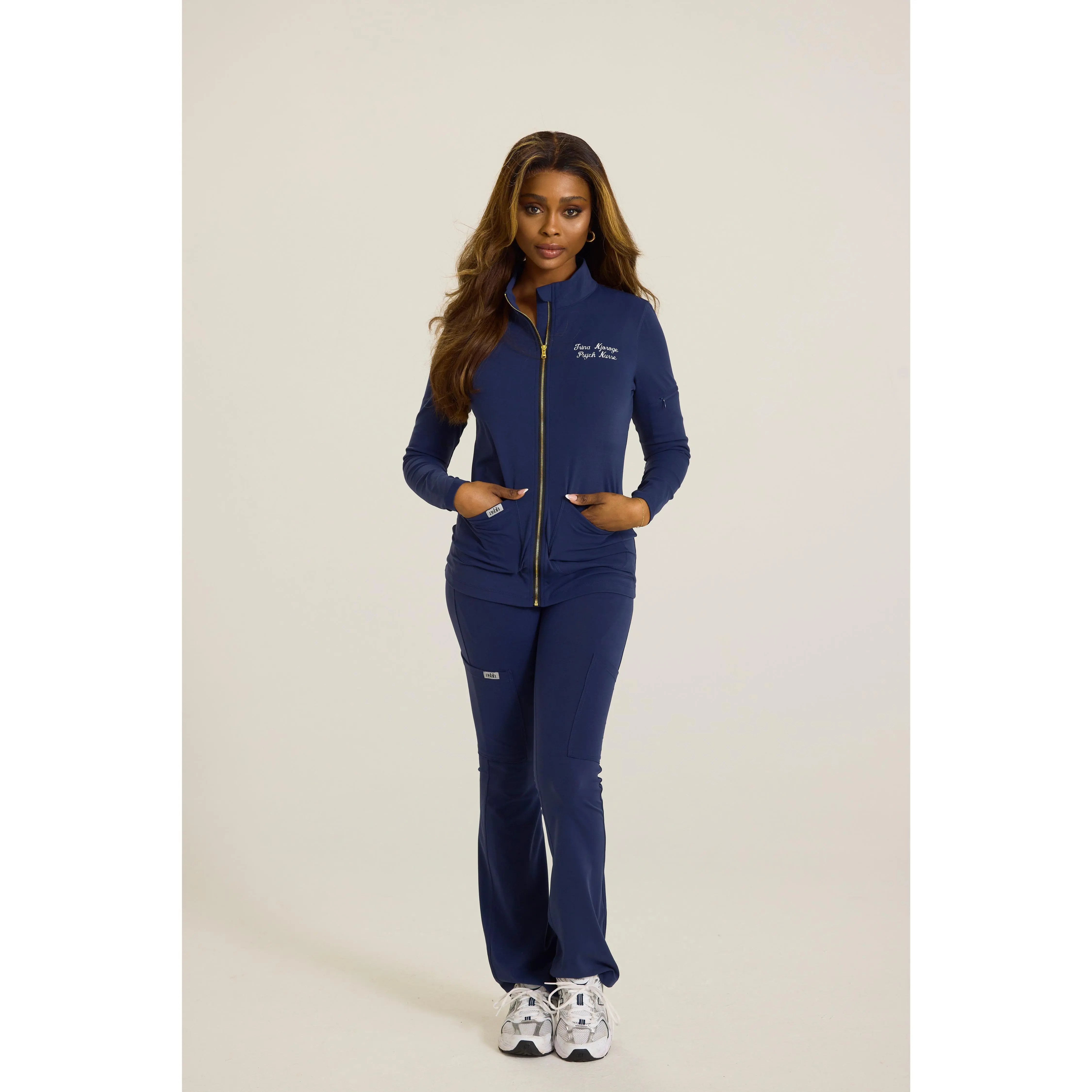 Contour Yoga Scrub Jacket