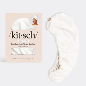 Eco-Friendly Hair Towel- Ivory