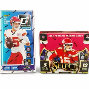BREAK #50-  2 hobby box break- All 2025 NFL, 1- SELECT HOBBY x  1- DONRUSS HOBBY