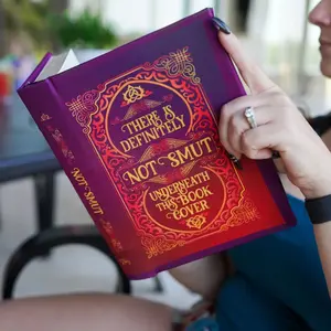 There is not smut under this Stretchy Book Cover