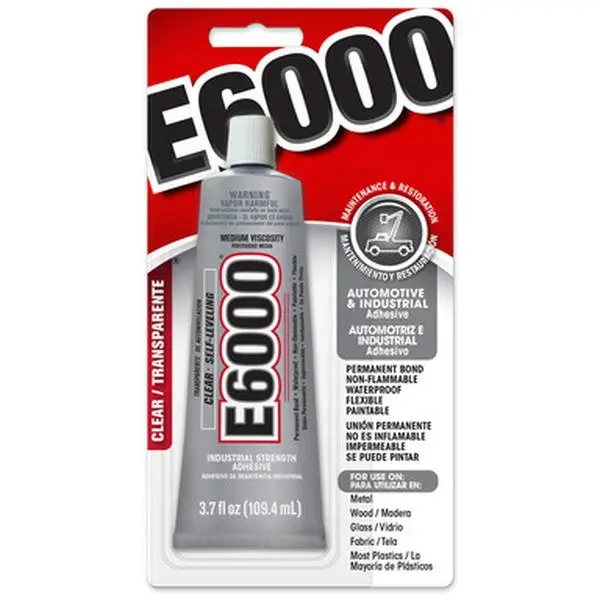 Eclectic Products 1368505 3.7 oz E6000 Automotive & Industrial Adhesive