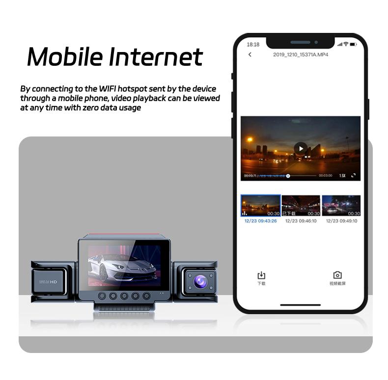 【PASLDA】4-Channel Dash Cam with Enhanced Night Vision Stable WiFi High-Durability shell 3" IPS Screen 1080p Car DVR 32GB sD Card GPS Parking Mode Loop Recording TikTokShopBlackFriday 【PASLDA】4-Channel Dash Cam with Enhanced Night Vision Stable WiFi High-Durability shell 3" IPS Screen 1080p Car DVR 32GB sD Card GPS Parking Mode Loop Recording TikTokShopBlackFriday