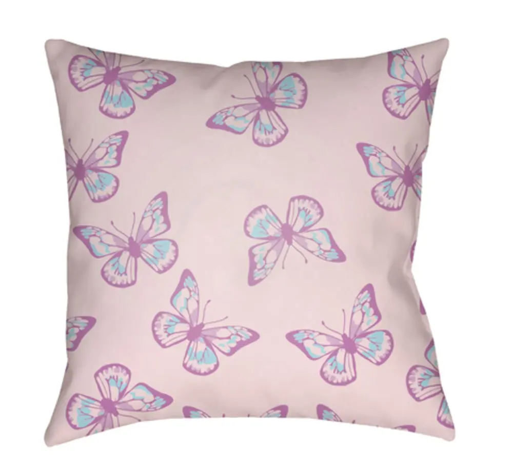 Livabliss LIL019-2020 Weather-Resistant 100% Polyester Butter Throw Pillow - Medium, 20x20x4 in., No