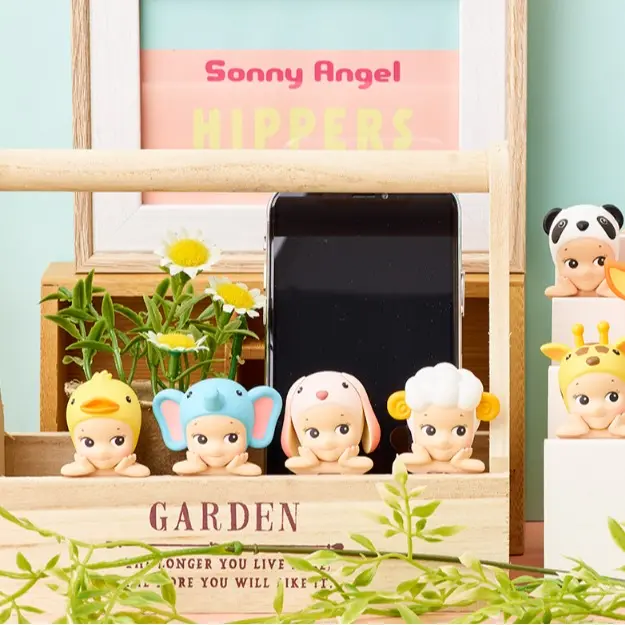 Sonny Angel Mini Figures – HIPPERS Animal Series | Animal-Themed Mini Figures | Adorable Kawaii Phone & Desktop Decoration | Blind Box Collectible Toy | Great Gift for Friends & Collectors