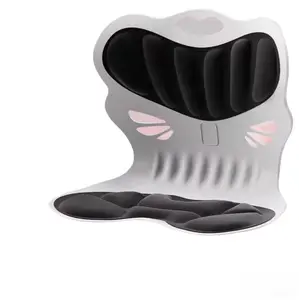 Ergonomic Posture Corrector Seat Cushion with C-Shaped Support, Relieves Lower Back Pain for Office & WFH Backrest Cushioned Extra,summervibes