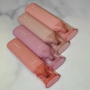 Glitter Highlighters markers - set of 4 Piece - pink, peach, mauve and purple.