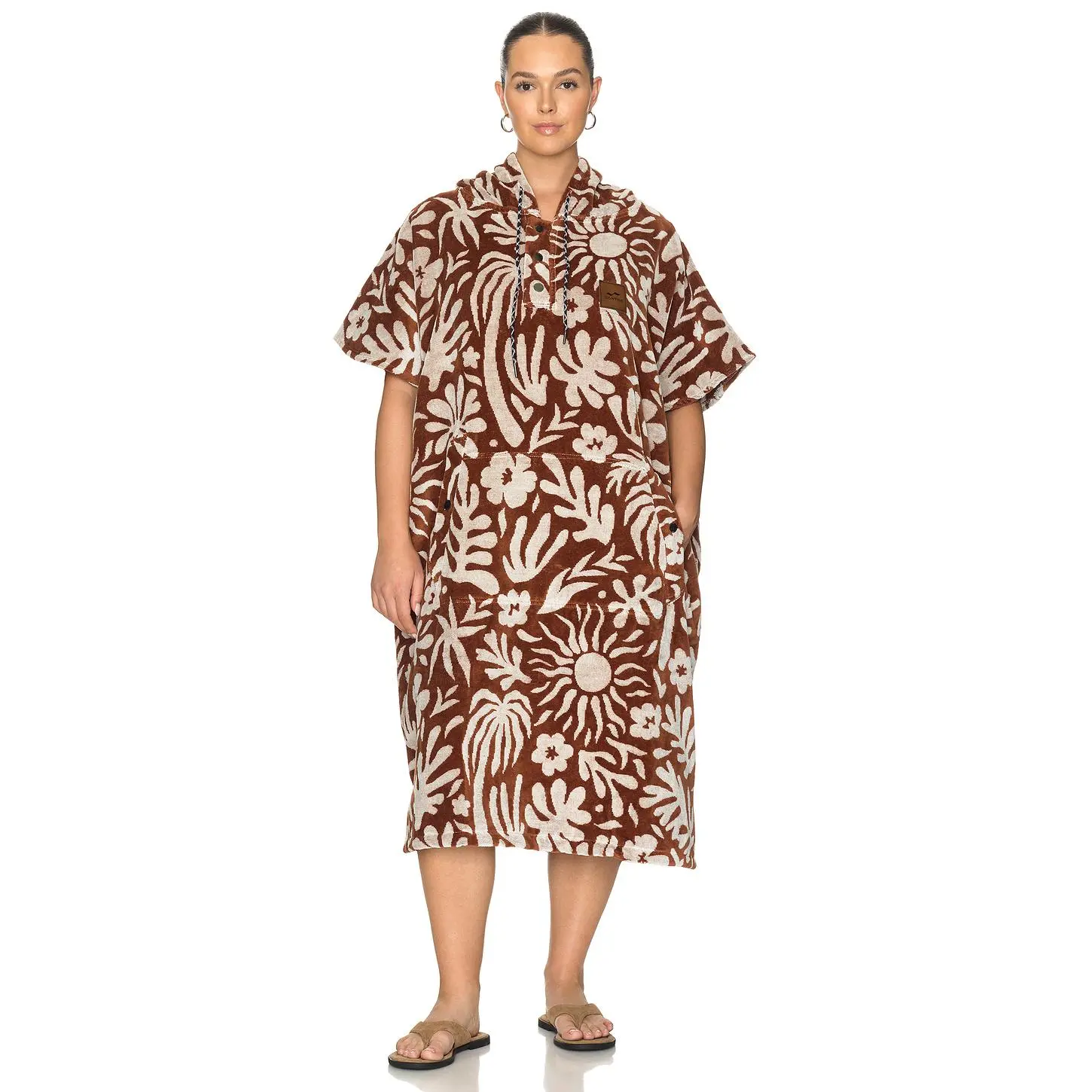 Slowtide Sunny Poncho in Mousse