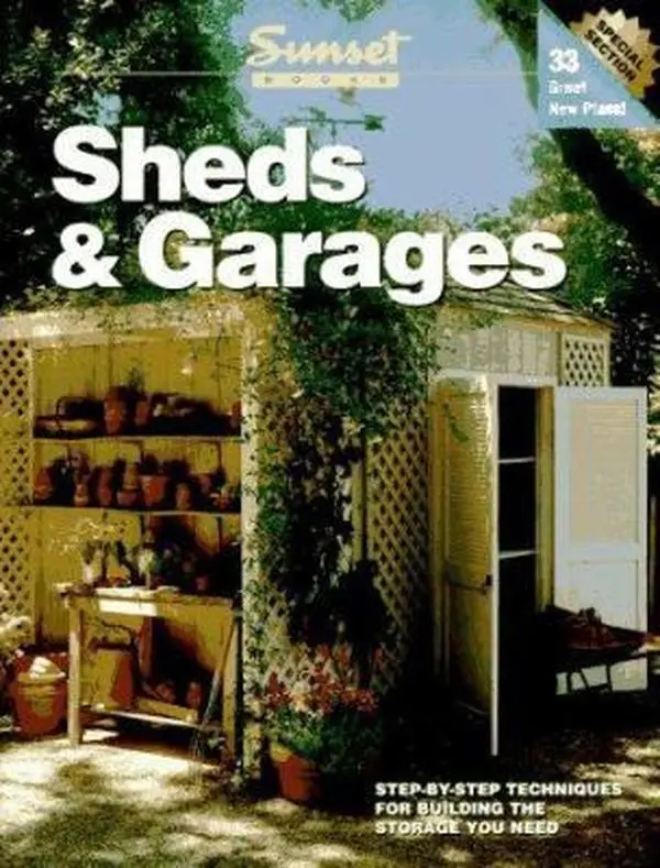 USED-Sheds & Garages by Sunset Publishing Staff (Paperback)
