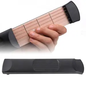 Portable Mini 6 Fret Guitar Practice Hands Training Tool Chord Trainer