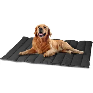Niubya Outdoor Dog Bed, Water Proof Camping Dog Bed, Machine Washable and Portable Travel Dog Bed, Foldable Outdoor Pet Bed for Small, Medium, and Large Dogs, Outdoor Dog Mat. NIUHEE