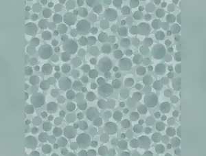 New Forest Winter Flannel | Blue Bumbleberries by Lewis & Irene | 100% Cotton Flannel