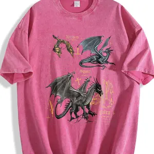 Fourth Wing Dragon Shirt, Tairn & Andarna Shirt, Basgiath War College T-Shirt, Dragon Rider Shirt, Bookish Gift