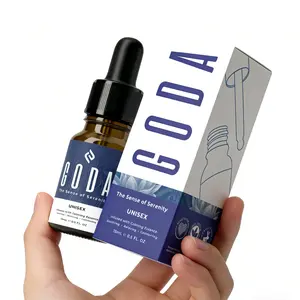 GODA Serenity Unisex Mini Perfume | Calming Lavender & Chamomile | Relaxing Vegan Fragrance 15ml / 0.50 Fl. Oz