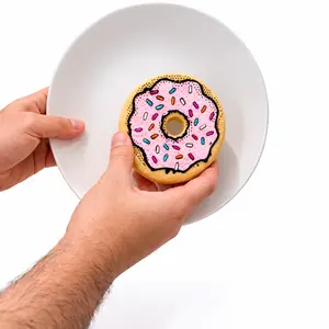 Suds ’N Sprinkles – Donut Sponge Set (4-Pack) | Cute Kitchen Scrubbers for Dishes & Sink Cleaning